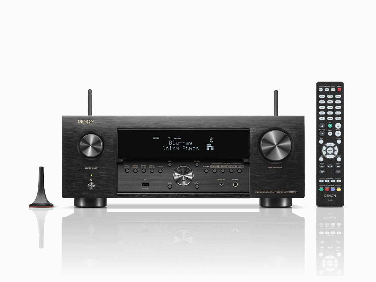Denon AVC-X4800H 9.4 Channel 8K AV Receiver with 3D audio experience