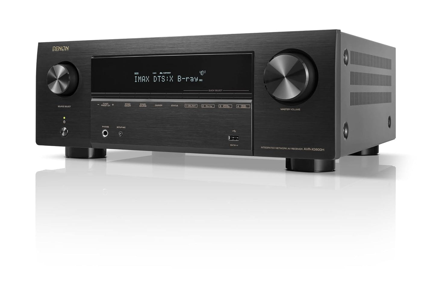 Denon AVR-X3800H 9.4-channel Home Theater Receiver with Dolby Atmos