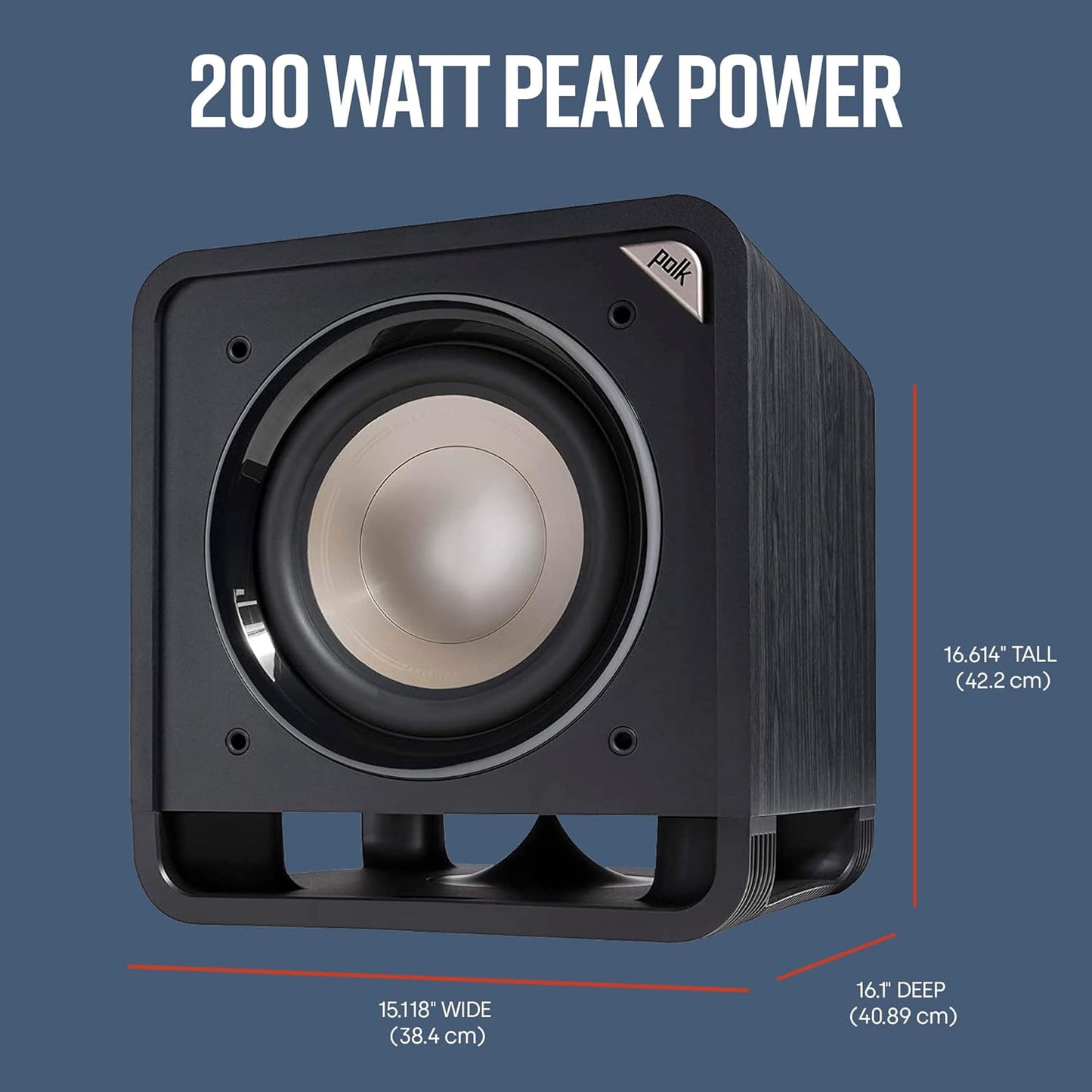 Polk Audio HTS 10 Power Port Technology Subwoofer